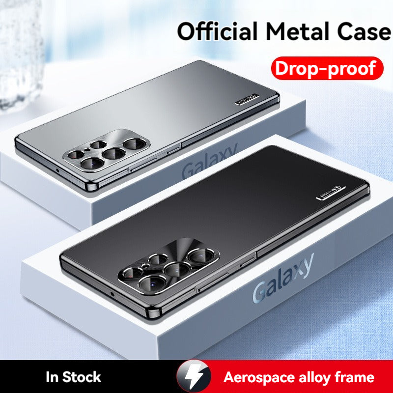 New Full Cover Metal Magnetic Samsung Phone Case