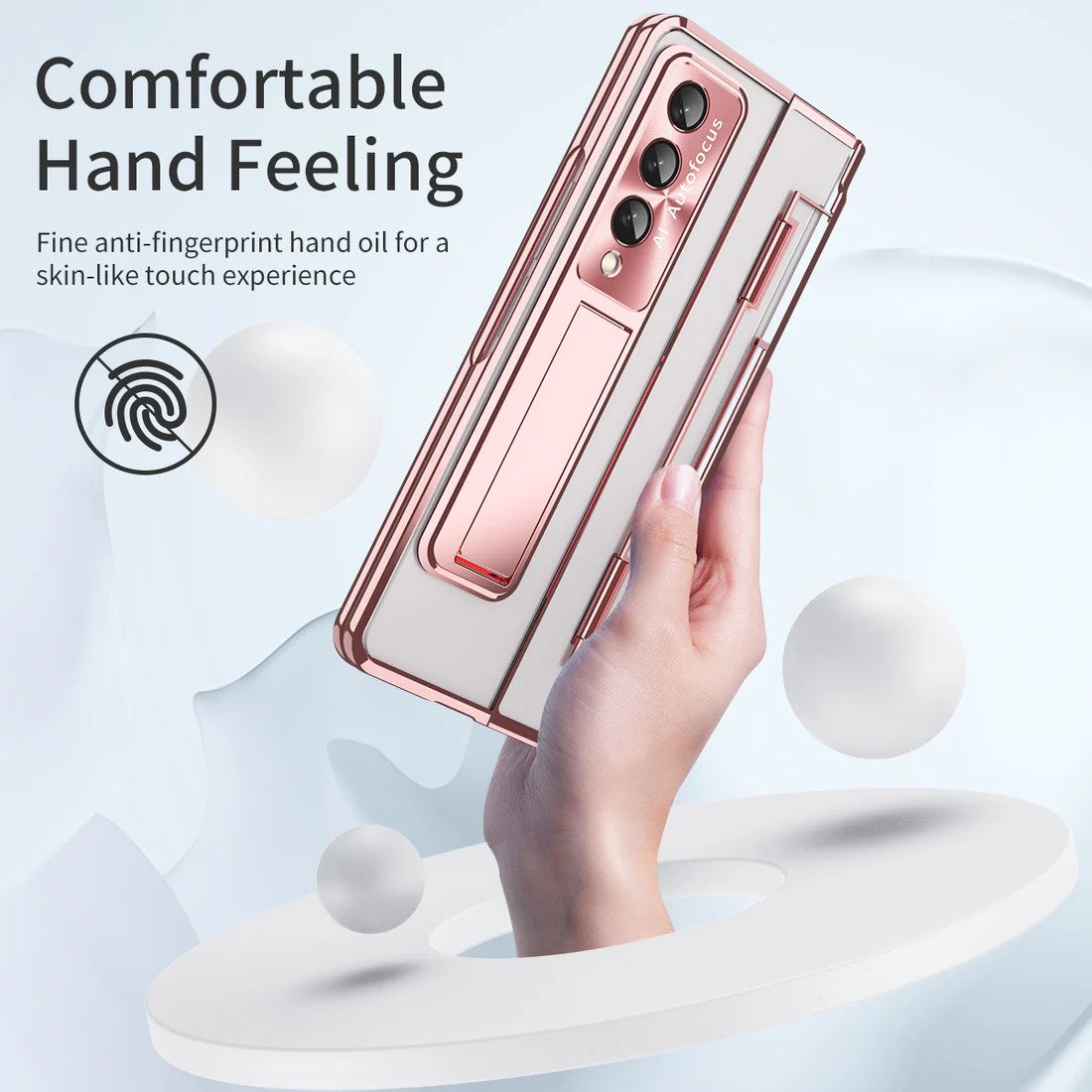 Enhanced Version of Armor Hinge Folding Shell Case For Samsung Galaxy Z Fold5 Fold4 Fold3