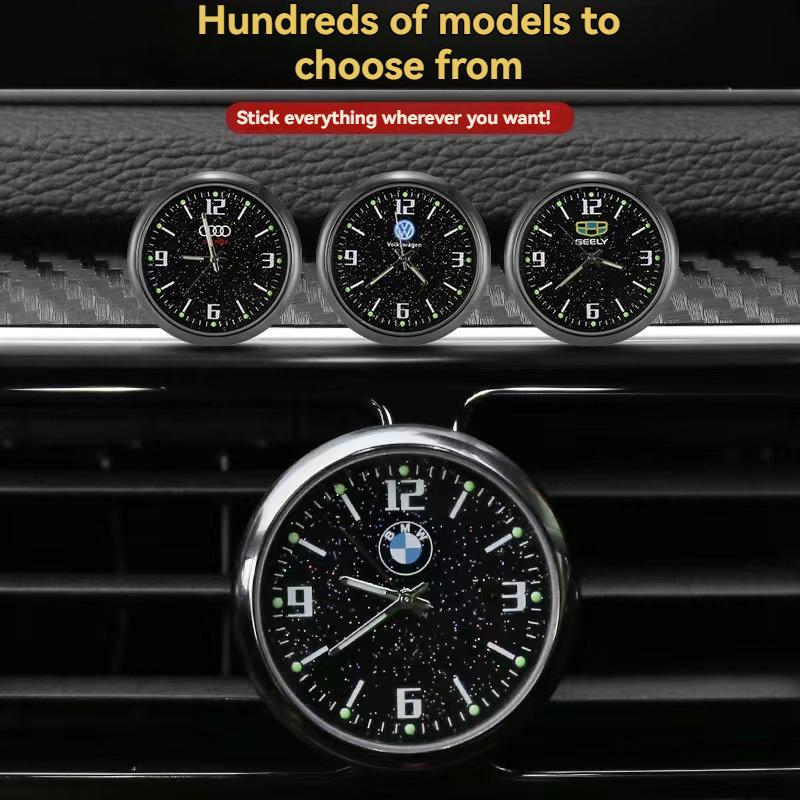 Car Dial Clock, Car High-Precision Electronic Watch, Change Decorations, High-Grade Car Quartz Clock (5 Pieces) - JekoMall