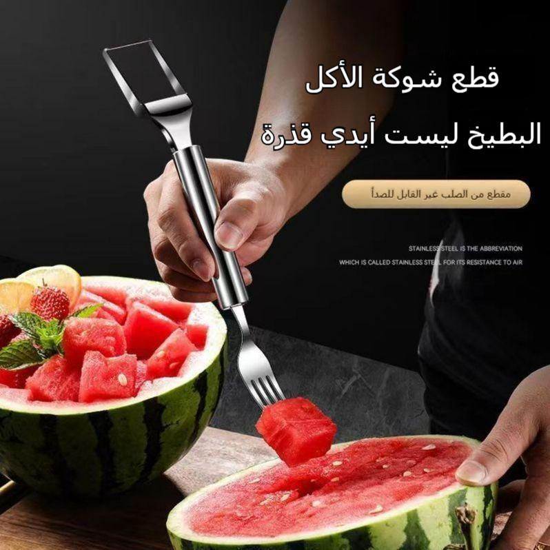 Stainless Steel Double Head Watermelon Cutter Tool (3829)