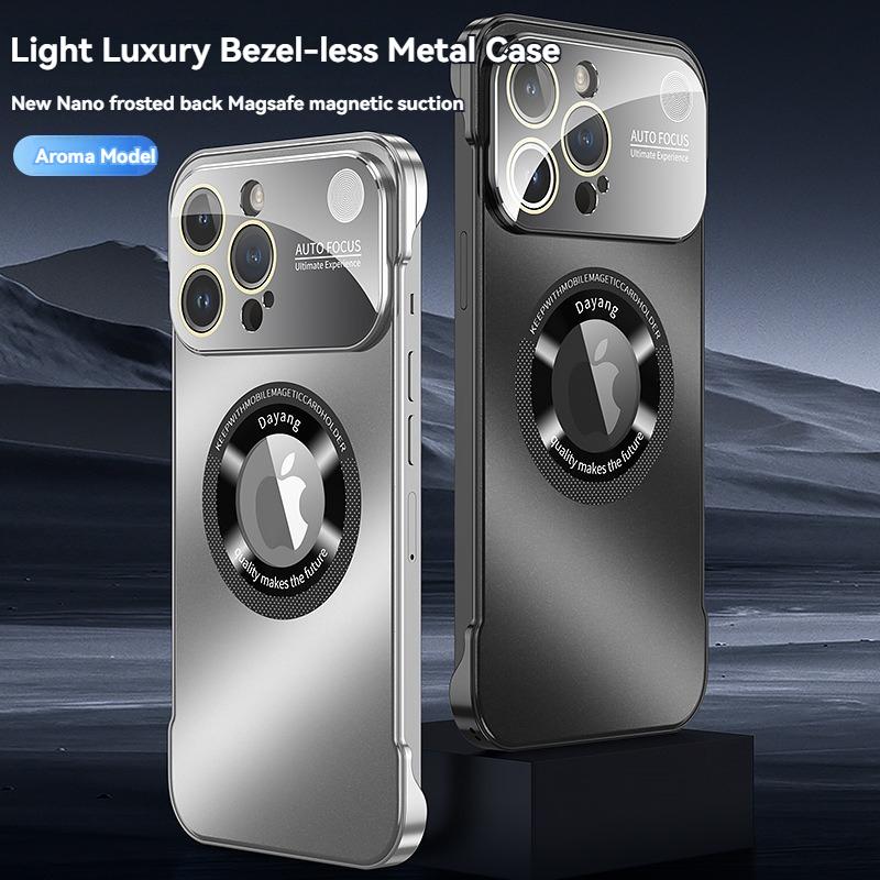 2024 New, iPhone 13/14/15 Case, Large Window, Magnetic Pop-up Closure, Aroma, Anti-Drop Case