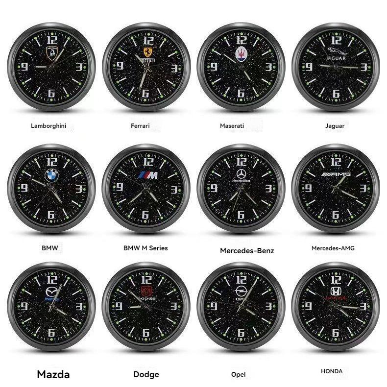 Car Dial Clock, Car High-Precision Electronic Watch, Change Decorations, High-Grade Car Quartz Clock (5 Pieces) - JekoMall