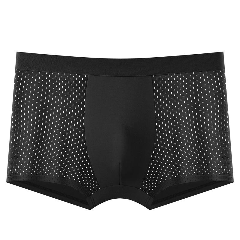 Fashionable ice silk mesh breathable underwear(HLJ)(9919)