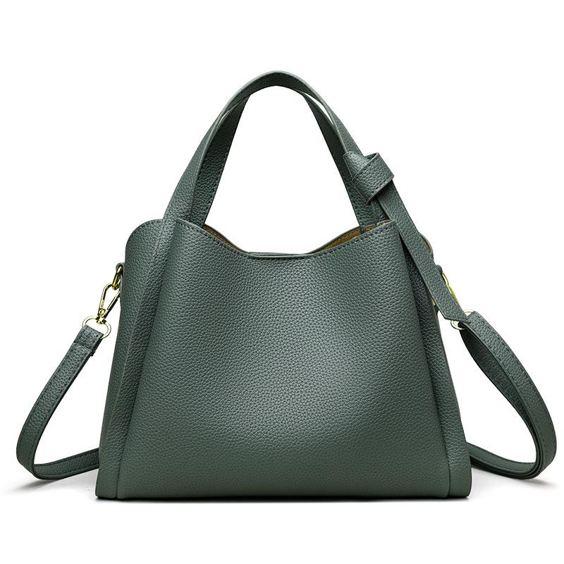 Fashion Large Capacity Soft Leather Women's Bag