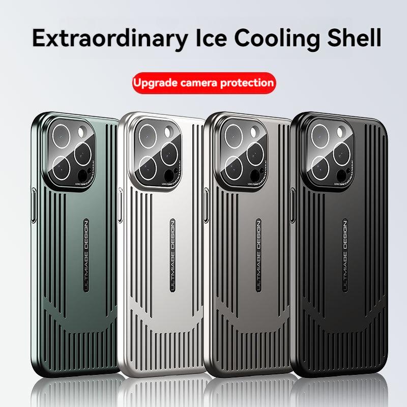 iPhone 13-14-15 Case,Summer Ice,Heat Dissipation,Mesh Case