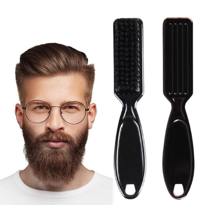 Four-pronged beard pen beard tracing pen beard brush set