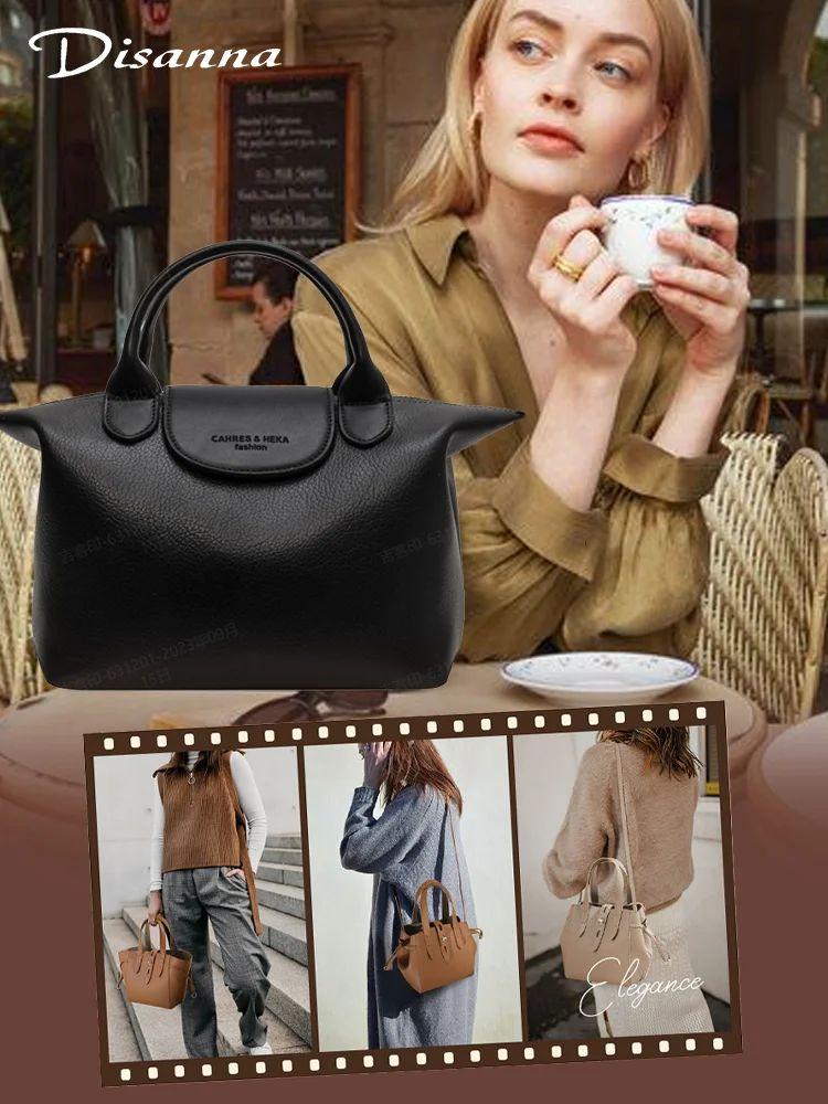 Large capacity soft leather versatile crossbody bag（HLJ)（9920）